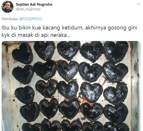 Kue kering gagal bikinan netizen