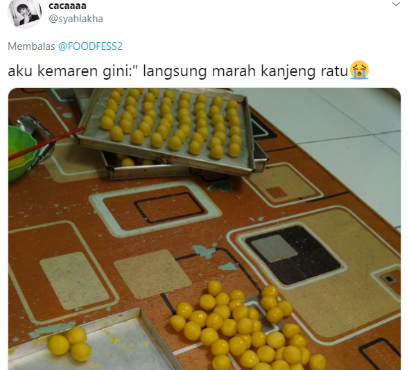 Kue kering gagal bikinan netizen