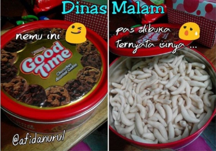 Jebakan batman kaleng kue lebaran