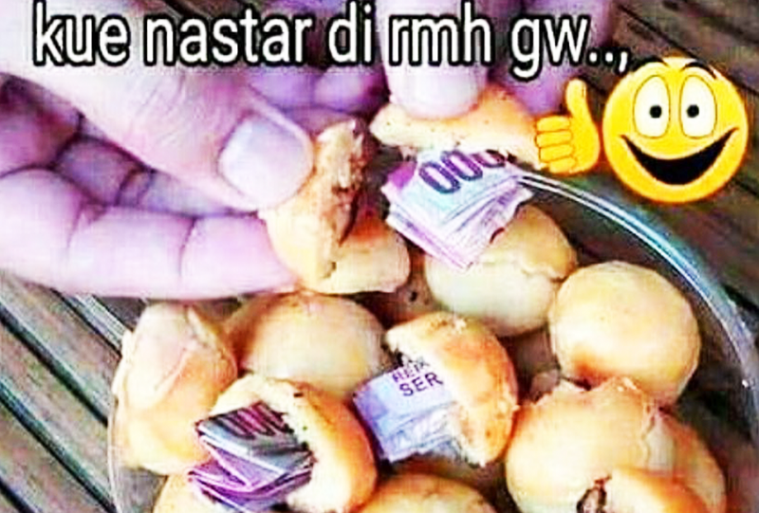 Jebakan batman kaleng kue lebaran