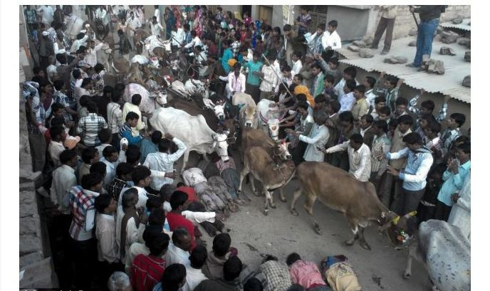 Ritual unik di India 3