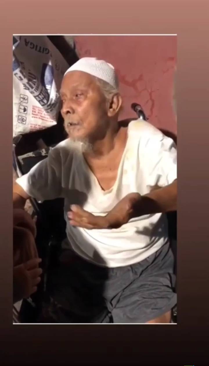 Viral video kakek Aslan yang mengaku dipaksa mengemis