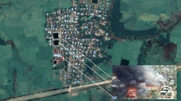 Anak-anak Rohingya di Kamp pengungisan Myanmar