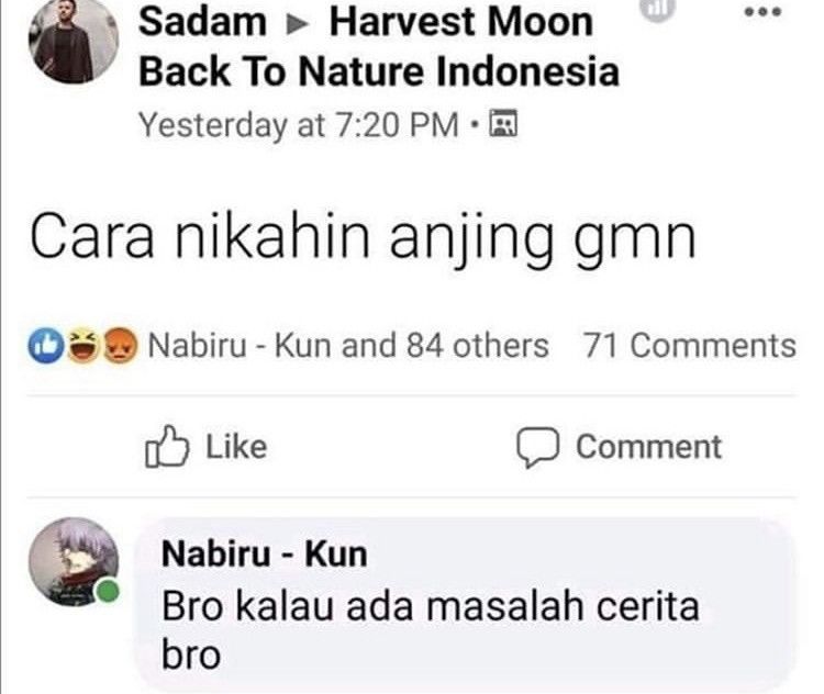 Jawaban Netizen Di Status Facebook Ini Bikin Ngakak