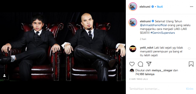 El Rumi dan Ahmad Dhani