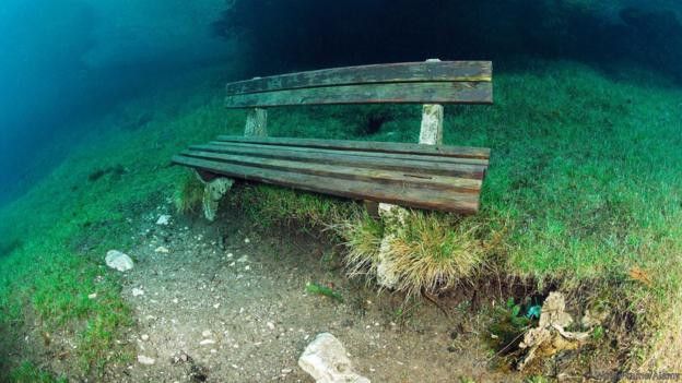 Taman jadi cantik setelah tenggelam