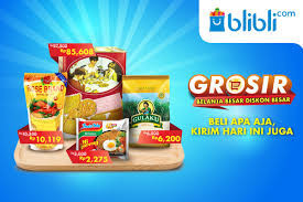 Ilustrasi belanja di Blibli.com