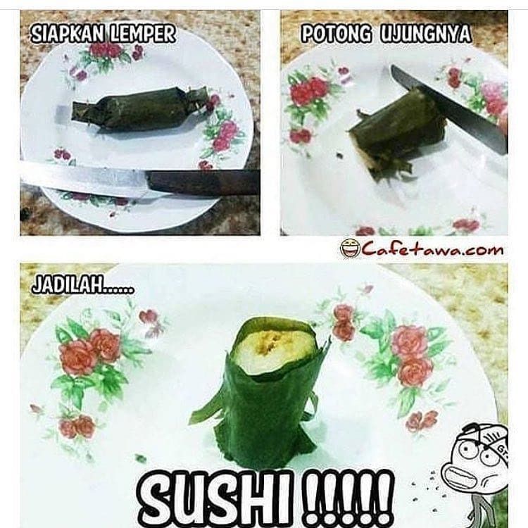 Makanan absurd ini disajikan lewat pengalaman dan kreasi warganet yang bisa bikin kamu ngakak.