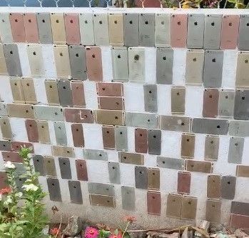 pagar rumah dilapisi iphone 6