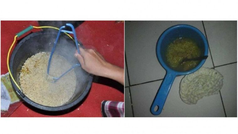 Inilah wadah-wadah makanan yang tidak wajar dan bisa bikin kamu nggak selera makan.