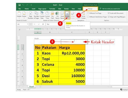 Cara Membuat Watermark di Excel dengan Tulisan atau Logo