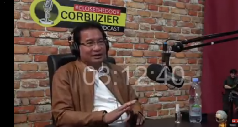 Prof Wiku Adisasmito dan Deddy Corbuzier