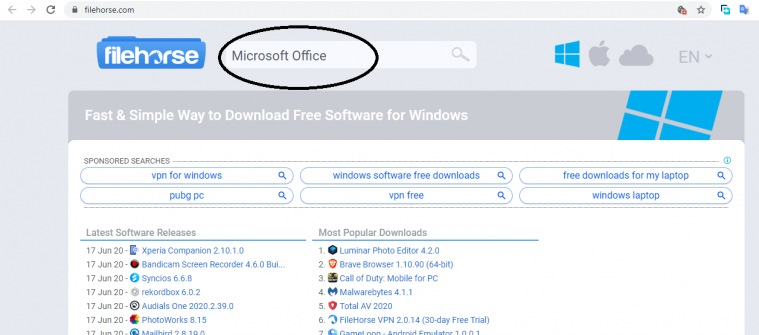 cara download aplikasi di laptop