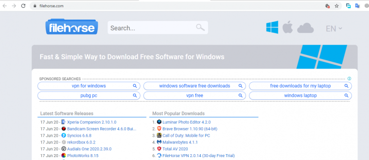 cara download aplikasi di laptop