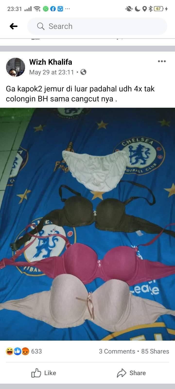 tangkapan layar pelaku festis