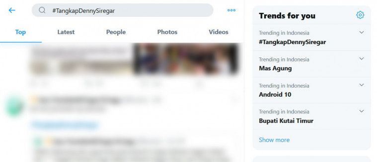 Screeshot Twitter