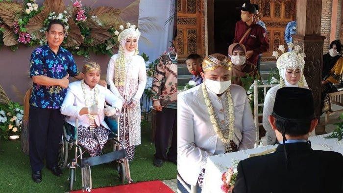 Viral pernikahan gadis cantik dan pria disabilitas