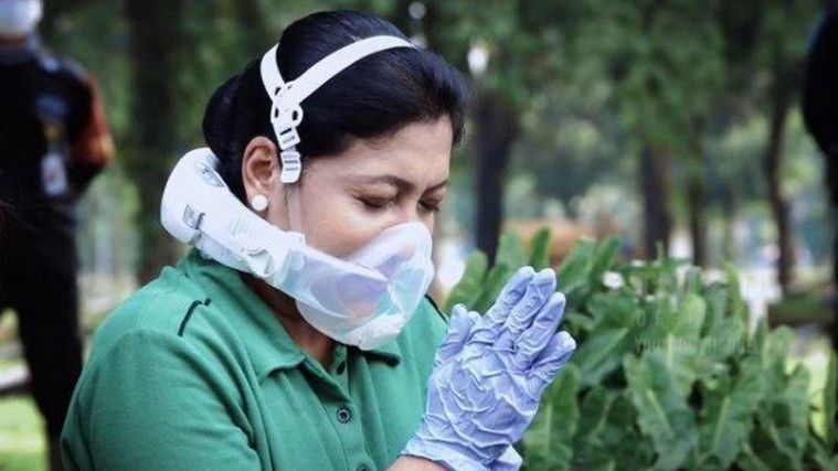 Masker Unik Istri Jenderal KSAD TNI Disorot, Harga 22 Juta dan Super Canggih!