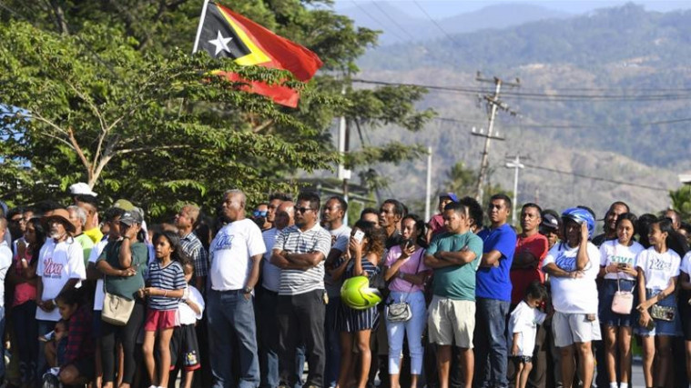 Ilustrasi bendera Timor Leste
