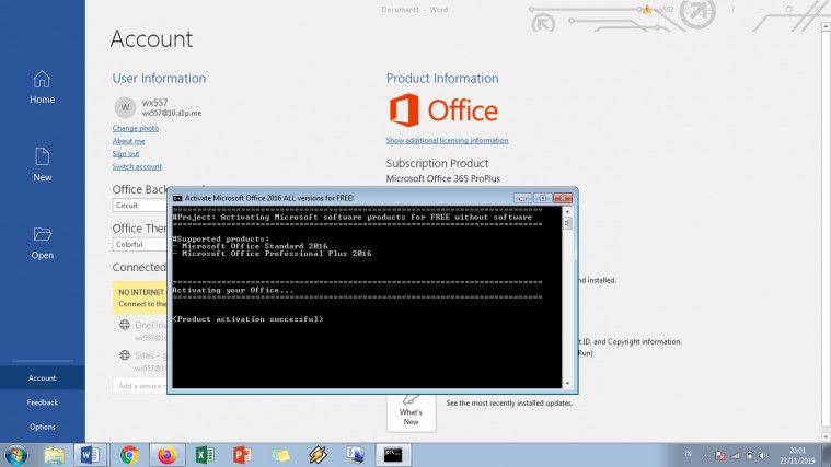 Cara Aktivasi Office 2019