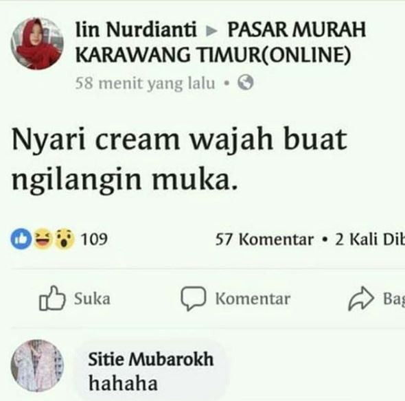 ilustrasi postingan emak-emak