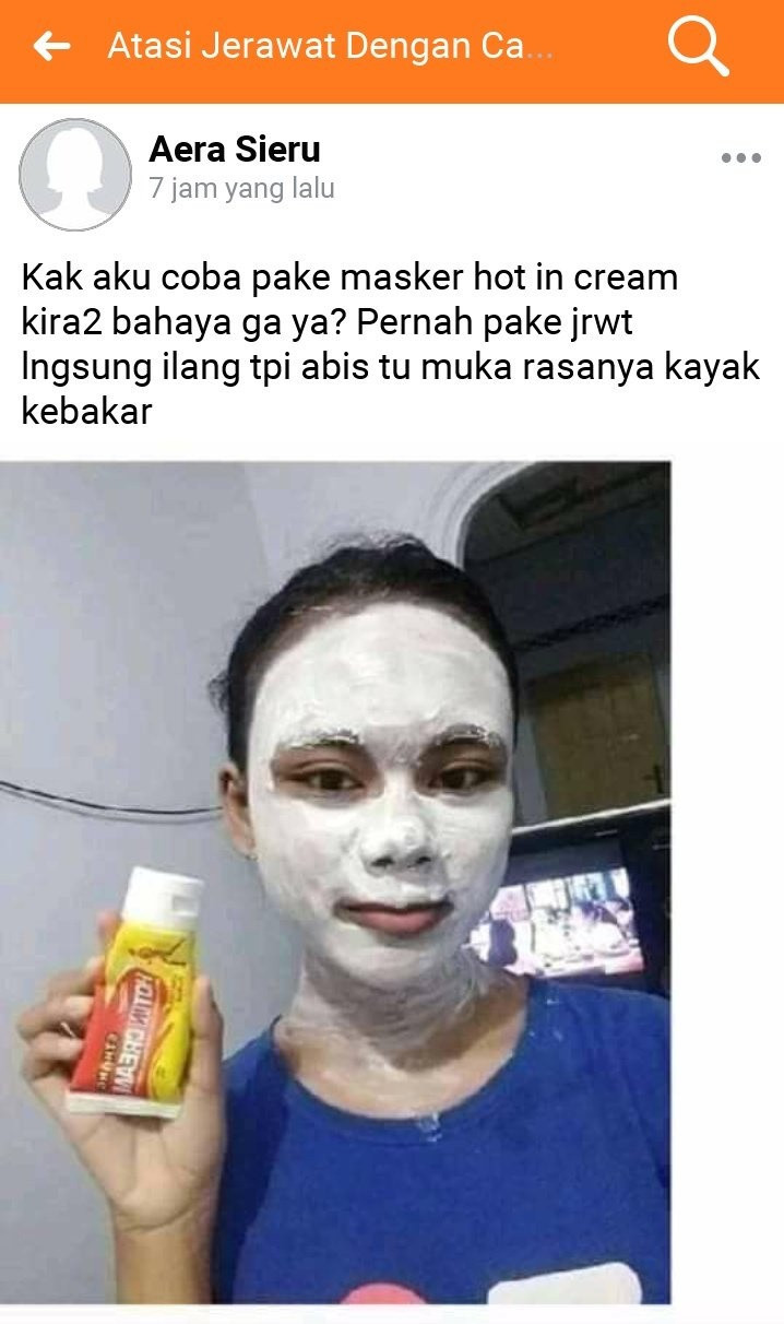ilustrasi postingan emak-emak
