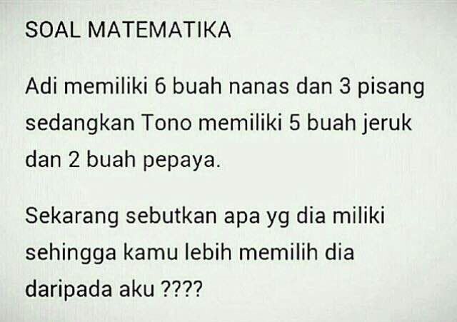 Tebakan matematika