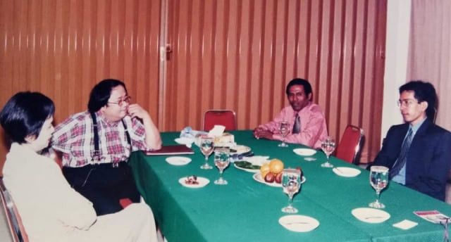 ilustrasi Jokowi & Sri Mulyani pada 1998