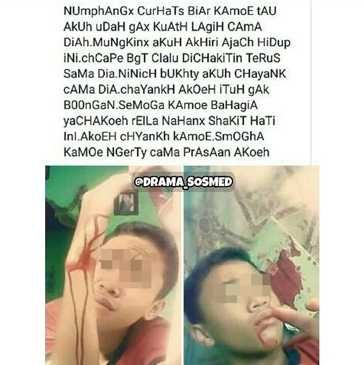 ilustrasi kids jaman now jatuh cinta
