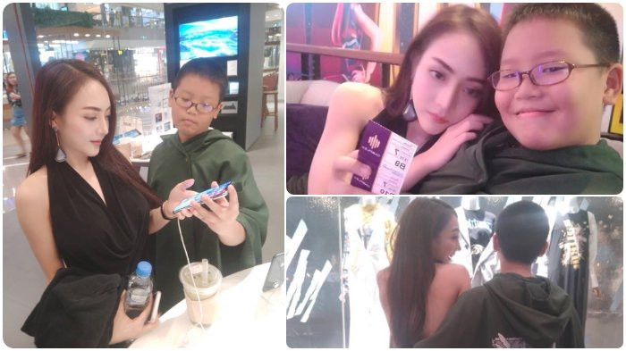 Pacaran dengan model seksi