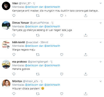 Jadikan masker sebagai g-string