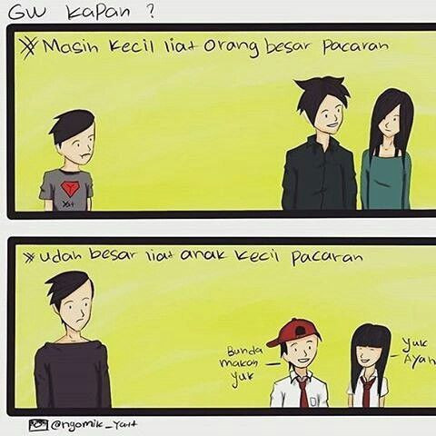 ilustrasi anak jaman now