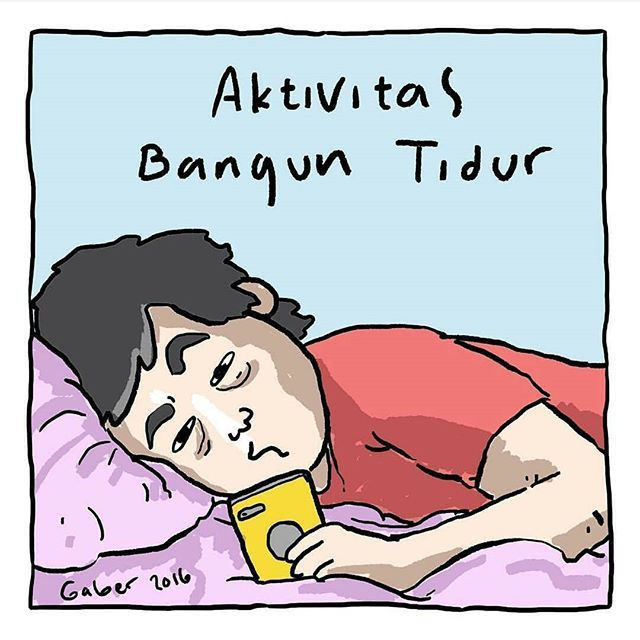 ilustrasi anak jaman now