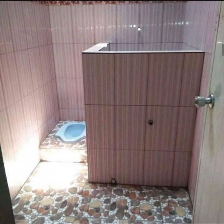 Desain toilet ngawur