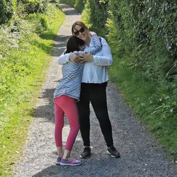 Beth bersama ayahnya