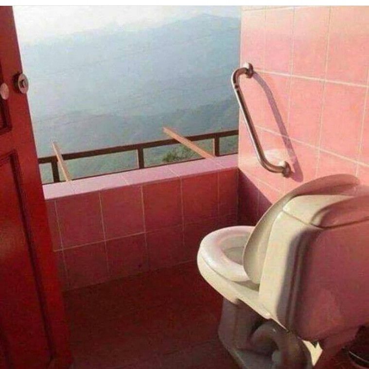 Desain toilet ngawur
