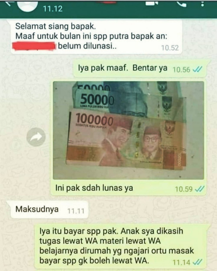ilustrasi sekolah online