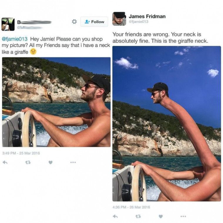 ilustrasi foto gagal liburan lucu
