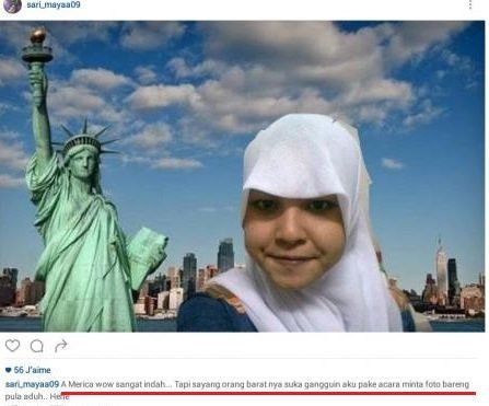 ilustrasi foto gagal liburan lucu