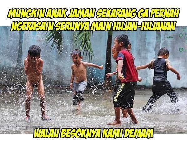 ilustrasi meme lucu masa kecil