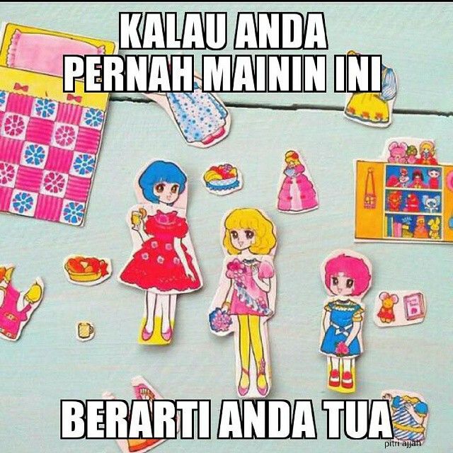 ilustrasi meme lucu masa kecil
