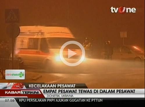 Typo tulisan tayangan berita televisi