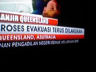 Typo tulisan tayangan berita televisi