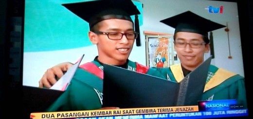 Typo tulisan tayangan berita televisi