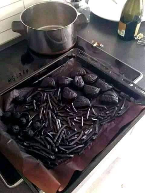 ilustrasi masak gagal