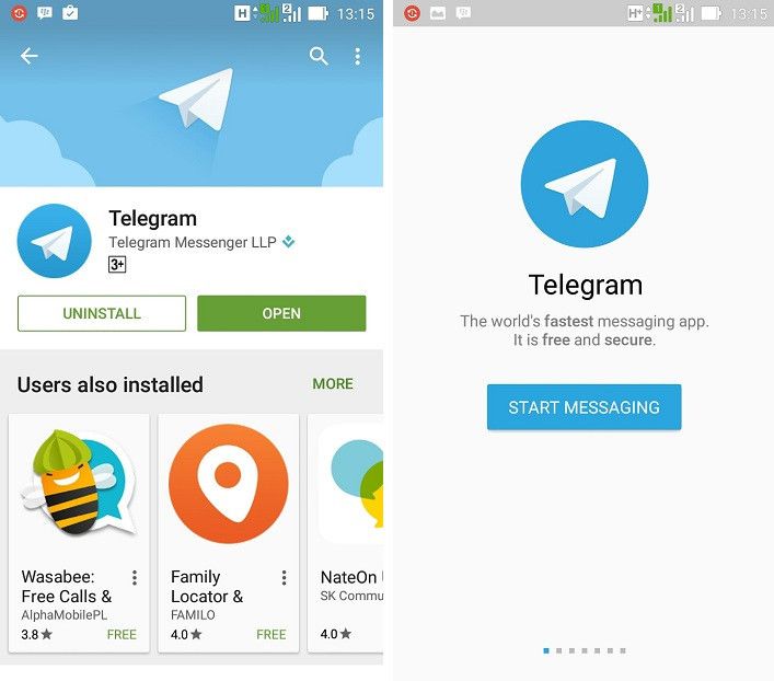 instal the new Telegram 4.11.7