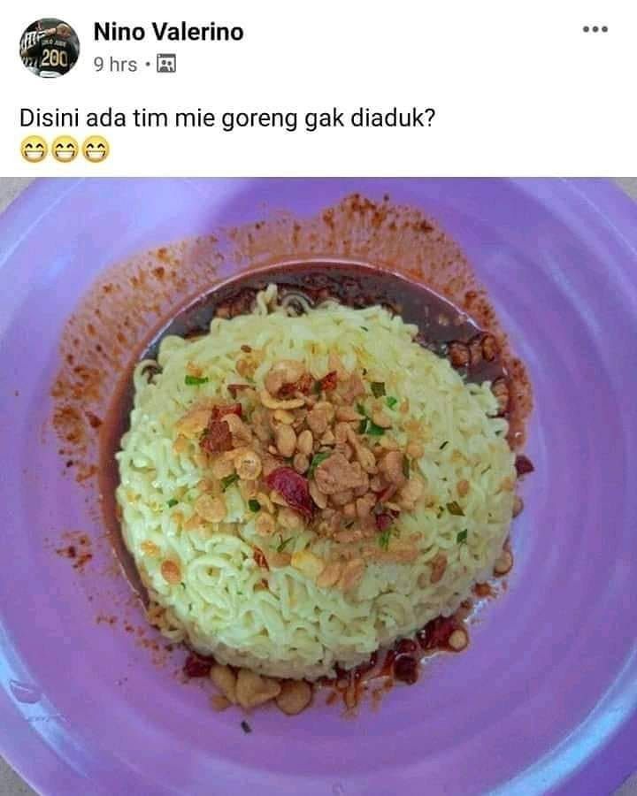 ilustrasi momen kreatif saat makan