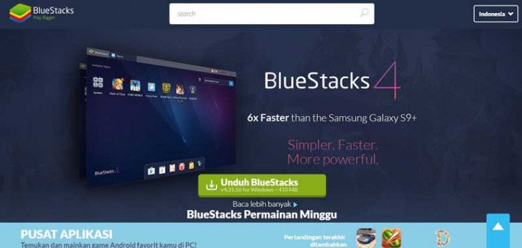 cara menggunakan bluestack