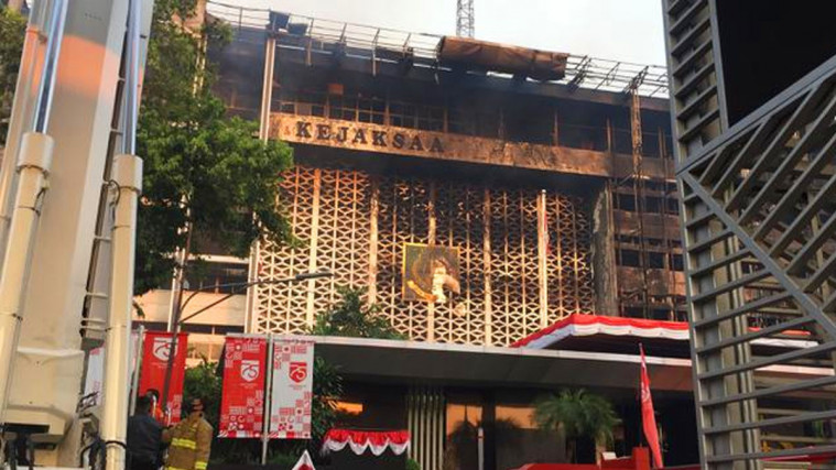 Dugaan sabotase kebakaran kejaksaan agung