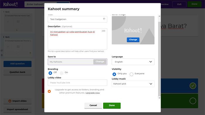 Cara Membuat Kuis Online Dengan Kahoot, Mudah Dan Praktis!